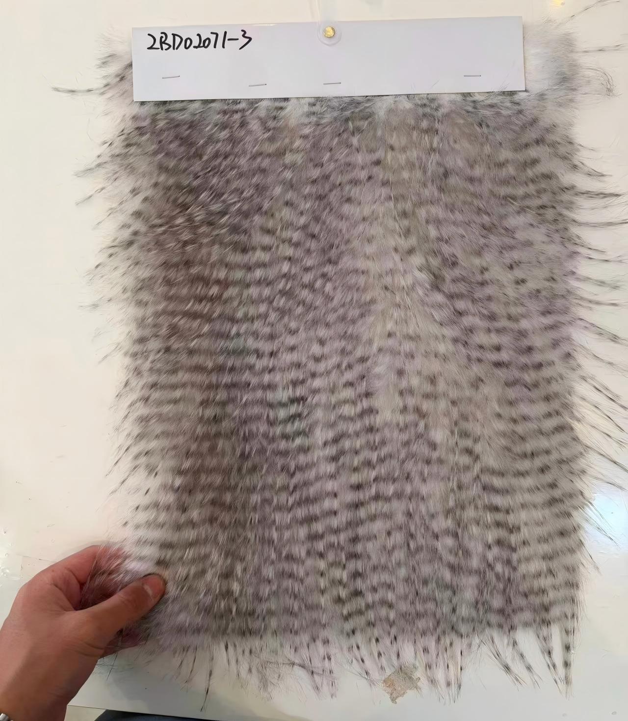 Fox fur print