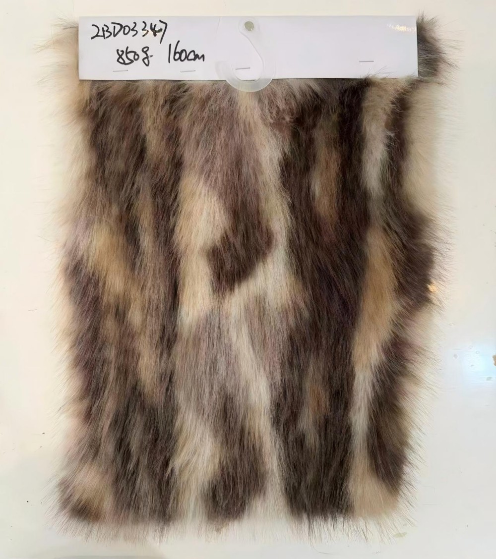Fox hair jacquard
