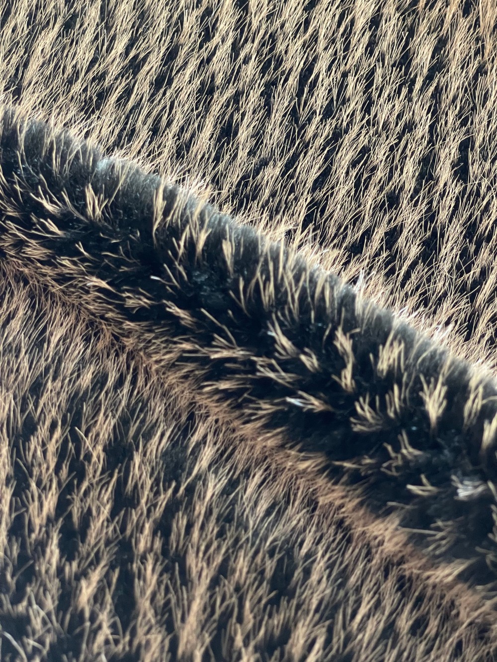 Fox hair jacquard