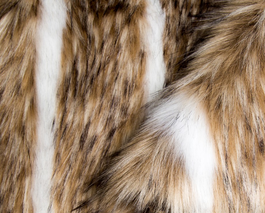 Fox hair jacquard